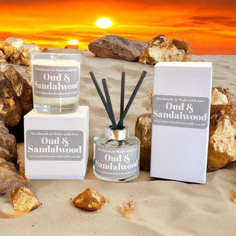 Oud & sandalwood one wick candle