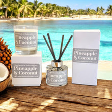 Pineapple and coconut one wick candle